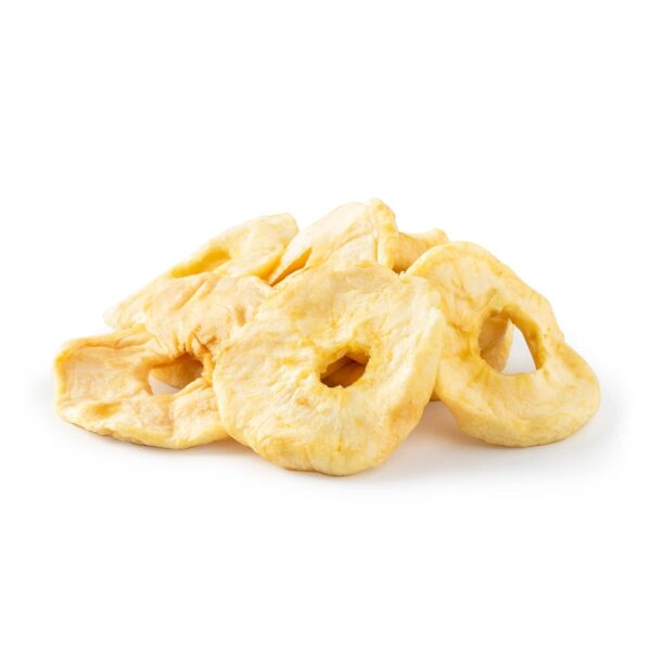Dried Apple Rings | No Added Sugar | No Artificial Color | Chewy Texture | NON-GMO | Juicy and Natural | Packed in a Resealable Bag (3 LBS)